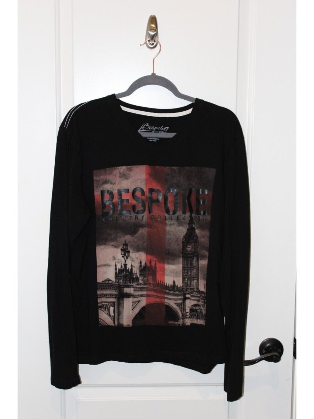 Bespoke Moda Sport Xl Retrospective Country Long Sleeve T-Shirt Cool Graphic